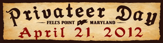 Fells Point pirate event in April 2012
